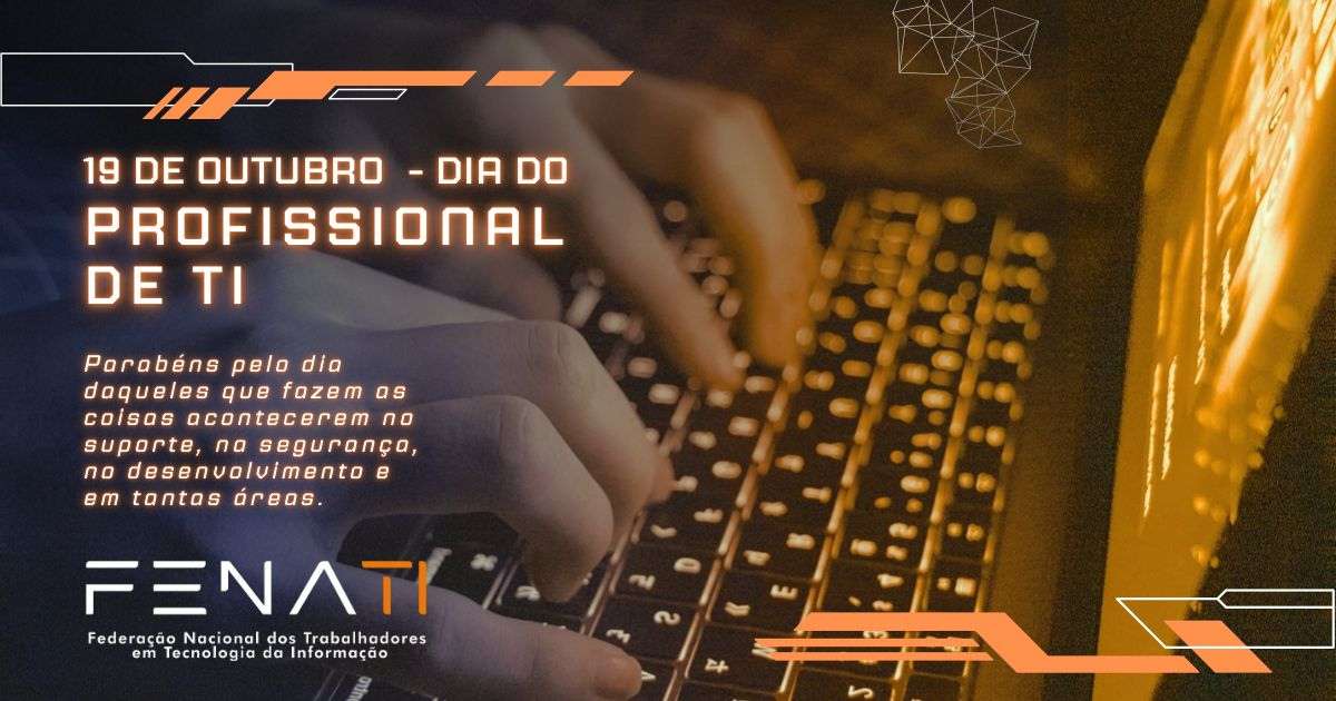 Dia do Profissional de TI: parabéns a todos os trabalhadores da categoria que mais cresce no Brasil!